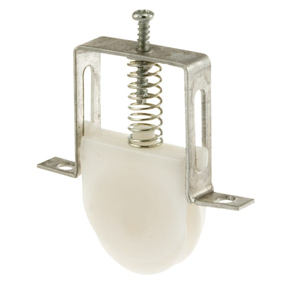 Prime-Line Prime-Line 1 in. D X 1/4 in. L Aluminum/Nylon Roller Assembly 2 pk 11434 - main